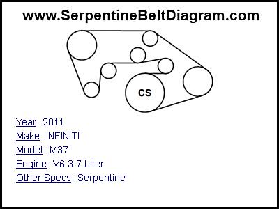 2011 INFINITI M37 with V6 3.7 Liter Engine